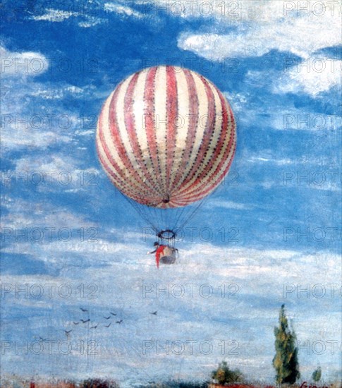 'Balloon', 1878. Artist: Pal Szinyei Merse