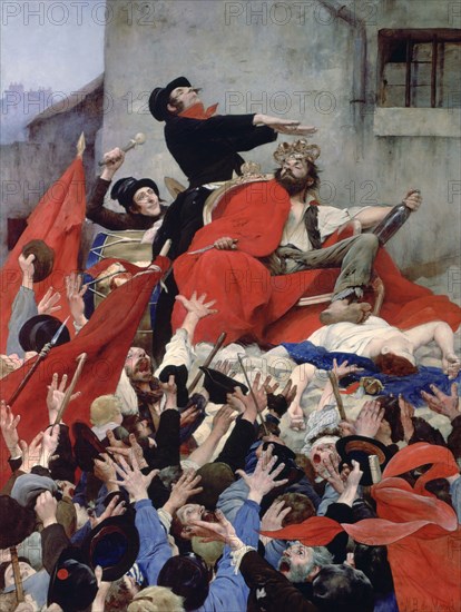 'Apotheosis of the Rabble', 1884. Artist: Louis Maurice Boutet de Monvel