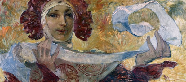 'Untitled', c1880-1930. Artist: Alphonse Mucha