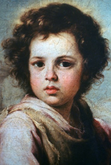 'The Good Shepherd', (detail), c1650. Artist: Bartolomé Esteban Murillo