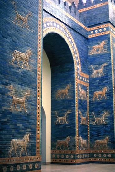 Ishtar Gate, Babylon. Artist: Unknown