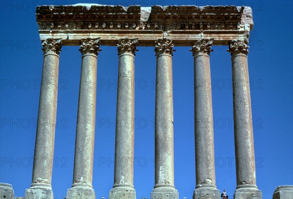 Temple of Heliopolitan Zeus, Baalbek, Lebanon, 10-249 AD. Artist: Unknown