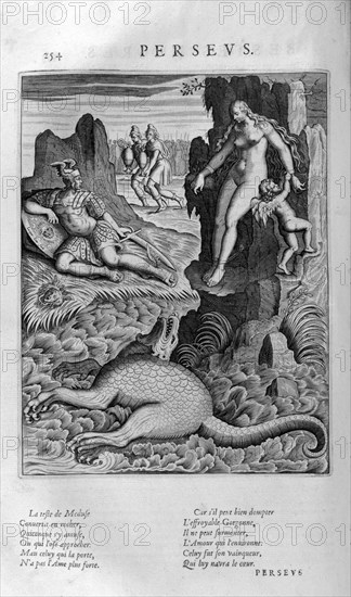 'Perseus rescuing Andromeda', 1615. Artist: Leonard Gaultier