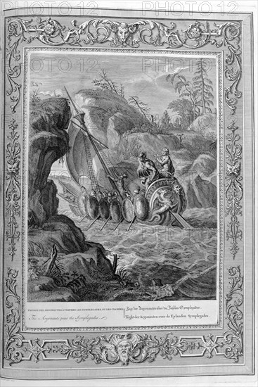 Passage of the Argonauts through the Symplegades, Hellespont, 1733. Artist: Bernard Picart