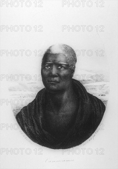 Kamehameha I, Hawaii, 1816 Artist: Ludwig Choris