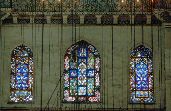 Stained Glass Window, Suleymaniye Mosque, 1557. Artist: Unknown