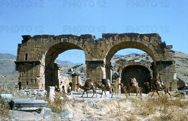 Byzantine, Hierapolis, Pamukkale, Turkey, 190BC. Artist: Unknown