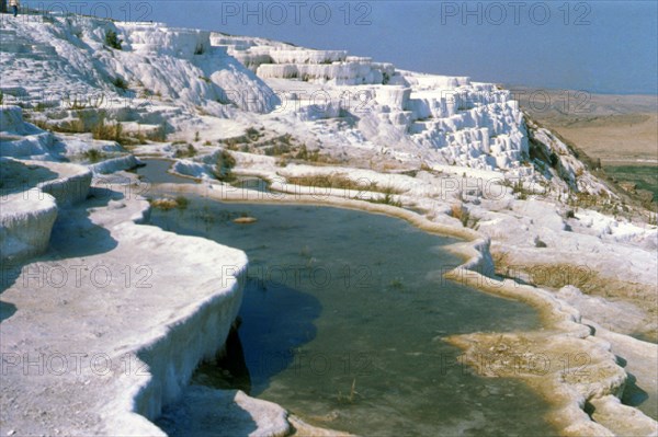 Pamukkale, Turkey. c20th century Artist: Unknown