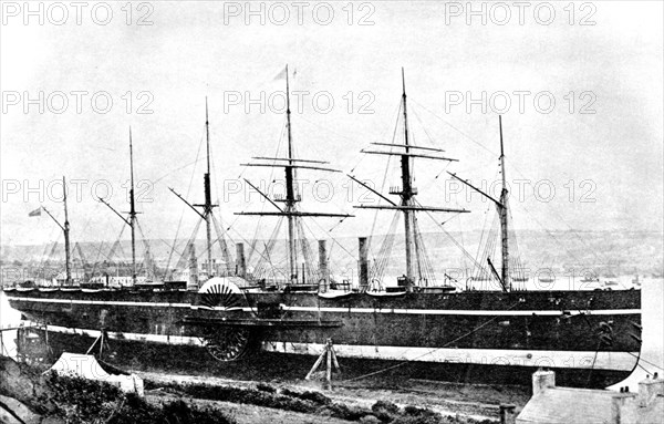 SS 'Great Eastern', 1859. Artist: Unknown