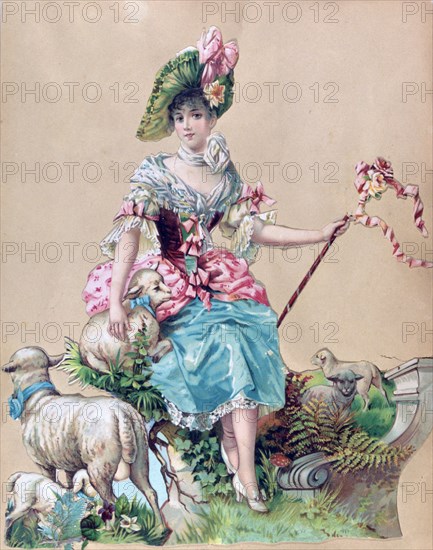 Little Bo Peep. Artist: Unknown