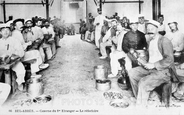 French Foreign Legion, Sidi Bel Abbes, Algeria, 1910.  Artist: J Geiser