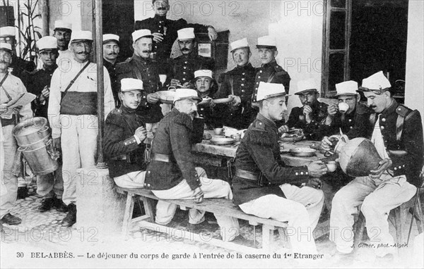 French Foreign Legion, Sidi Bel Abbes, Algeria, 20th century.  Artist: J Geiser