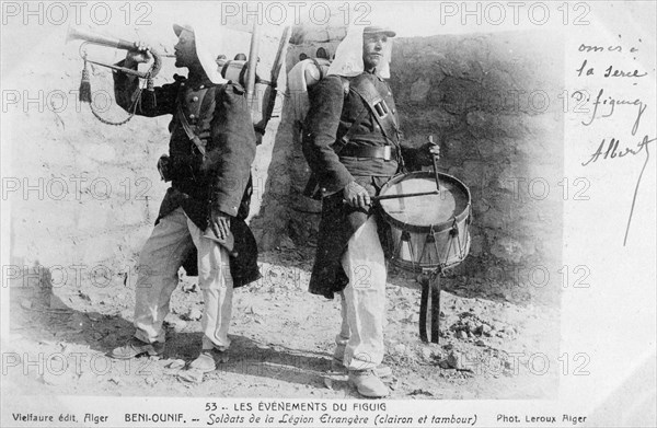 French Foreign Legion, Beni Ounif, Algeria, 1904. Artist: Unknown