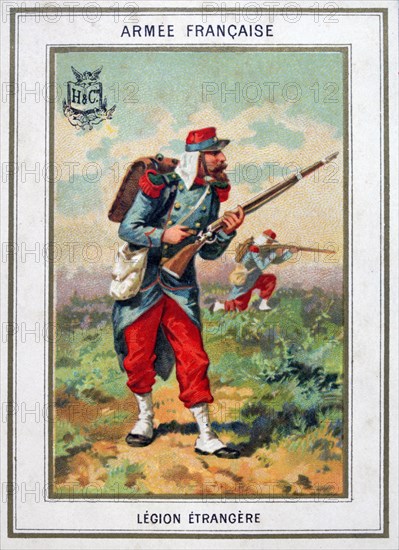 French Foreign legionnaire, c1900. Artist: Unknown