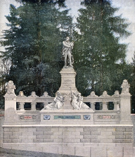 Monument to Leon Gambetta, Ville d'Avray, Paris, 1891. Creator: Henri Meyer.