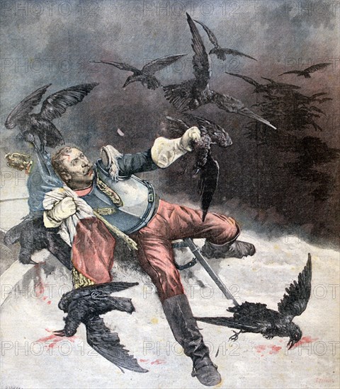 'The Raven', 1890. Creator: F Meaulle.