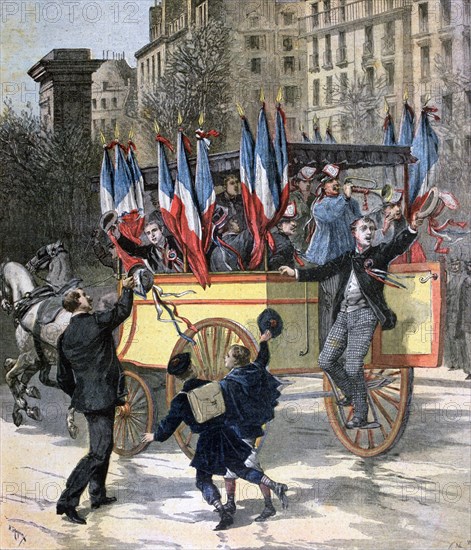 The Conscripts of 1892, (1892). Artist: Henri Meyer