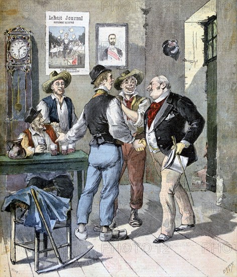 Before the election, 1893. Artist: Henri Meyer