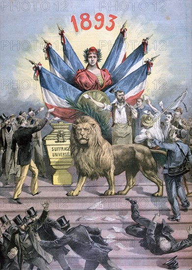 Universal Suffrage, 1893. Artist: Henri Meyer