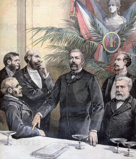 Ernest Constans and the French Republic, Toulouse, 1893.  Artist: Henri Meyer