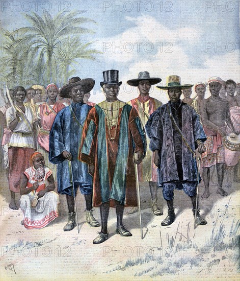 Dahomeans, 1893. Artist: Henri Meyer