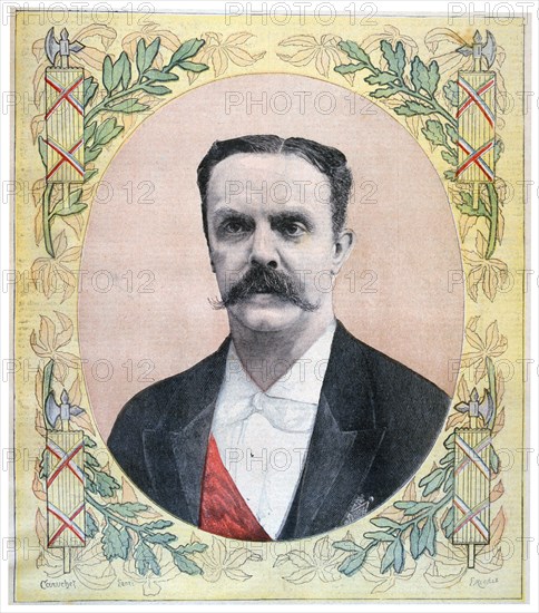 Jean Casimir-Perier, French politician, 1894. Artist: F Meaulle