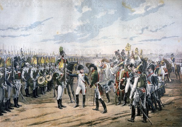 'Napoleon at Tilsit', 1807 (1894). Artist: Unknown