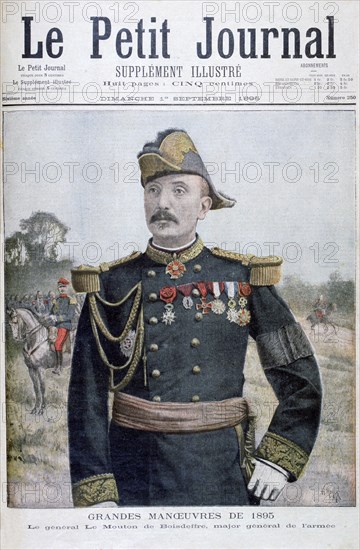 General Raoul le Mouton de Boisdeffre, French soldier, 1895. Artist: Henri Meyer