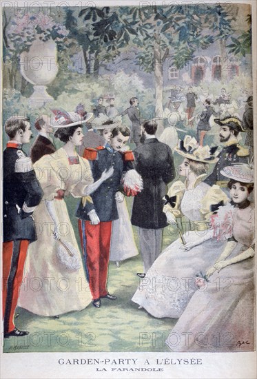 The farandole, 1895. Creator: F Meaulle.