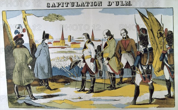 'Capitulation of Ulm', 17th October, 1805, 19th century. Artist: Unknown