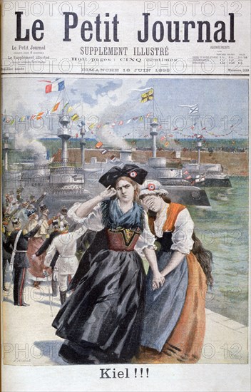 Kiel!!, 1895. Artist: F Meaulle