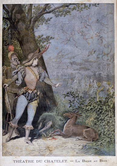 'La Biche au Bois', Théâtre du Châtelet, Paris, 1896. Artist: Henri Meyer