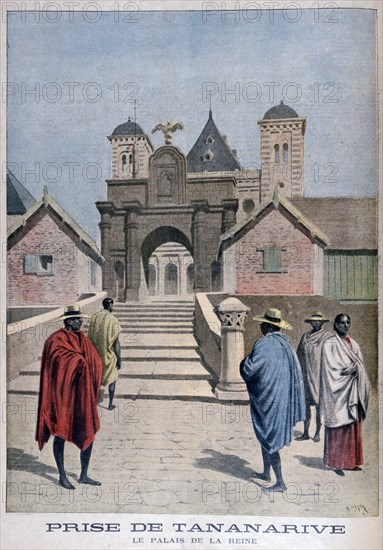 The Queen's Palace, Tananarive, Madagascar, 1897. Artist: Henri Meyer