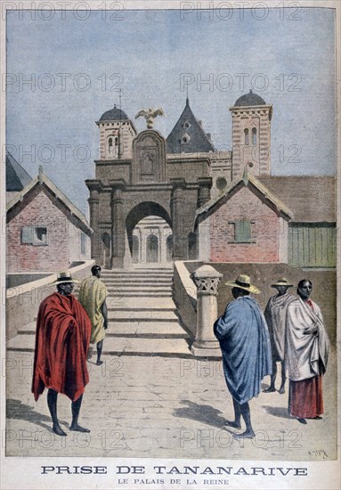 The Queen's Palace, Tananarive, Madagascar, 1897. Artist: Henri Meyer