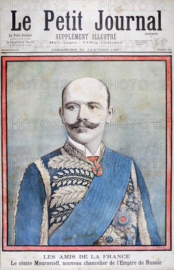 Count Mouravieff, Minister of Foreign Affairs of Russia, 1897. Artist: Henri Meyer