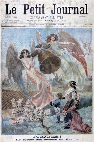 Easter!, 1899.  Artist: F Meaulle