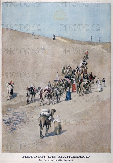 Return of merchants, 1899. Artist: F Meaulle