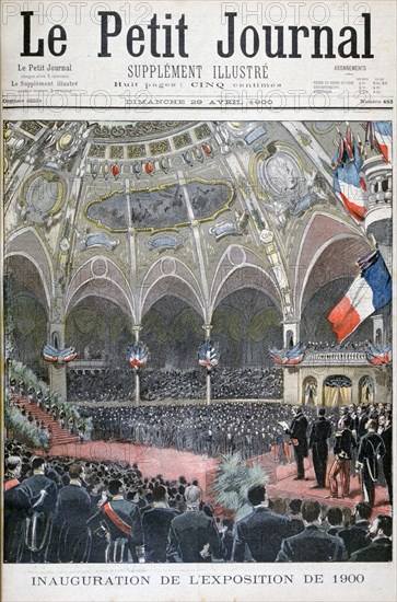 The Inauguration of the Universal Exhibition of 1900. Artist: Unknown