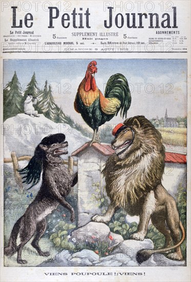 Come Cockerel, Come!, 1903. Artist: Unknown