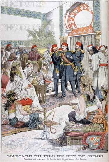 Marriage of the son of the Bey of Tunis, 1903. Artist: Unknown