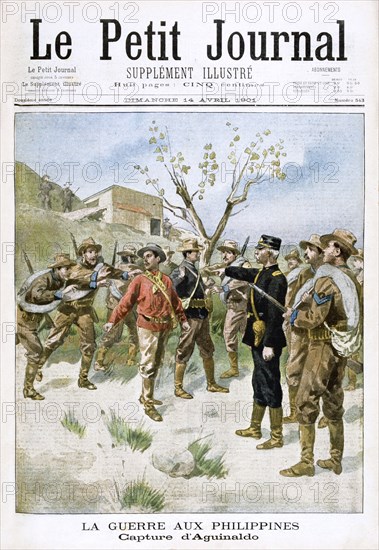 War in the Philippines, Capture d'Aguinaldo, 1901. Artist: Unknown