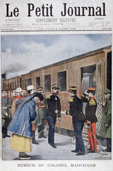 Return of Colonel Marchand to China, 1902. Artist: Unknown