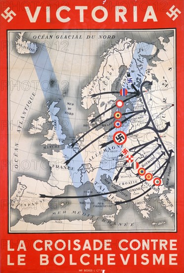 'Victory, the Crusade against Bolshevism', 1941-1944. Artist: Unknown