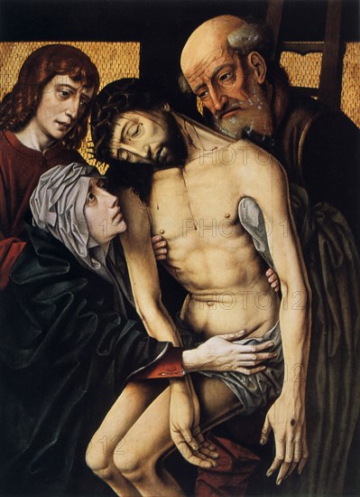 'Descent from the Cross', c1430. Artist: Rogier Van der Weyden