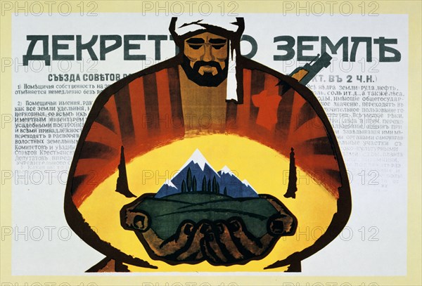 Russian poster, 20th century. Artist: Unknown