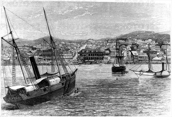 Port-au-Prince, Haiti, 1873. Artist: Unknown