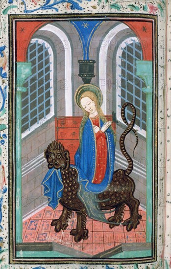 St Margaret, late 15th century. Artist: Unknown