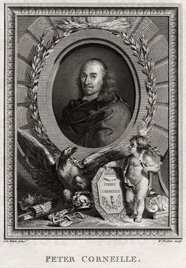 'Pierre Corneille', 1774. Artist: W Walker