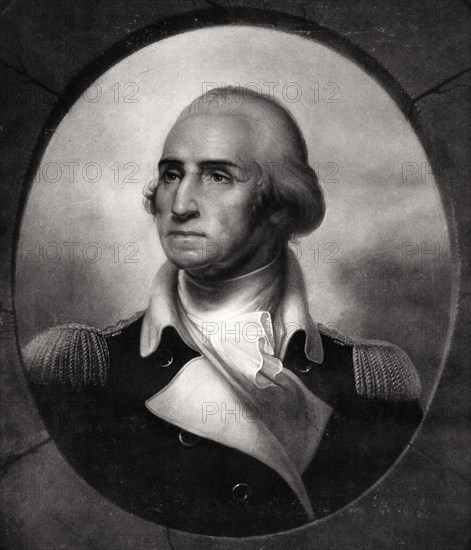 'George Washington', 19th century. Artist: Rembrandt Peale