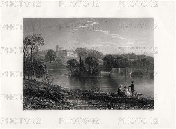 'Blenheim', Oxfordshire, England, 19th century. Artist: John Cousen